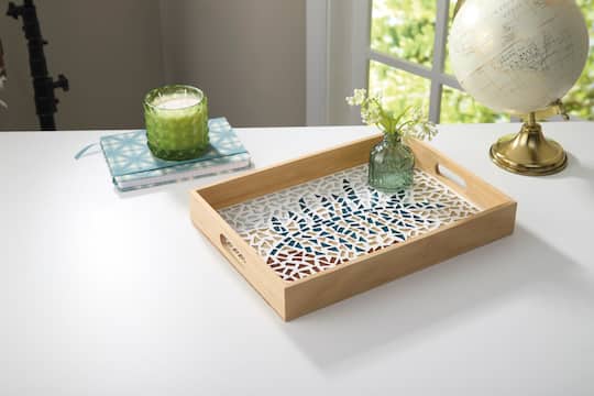10" x 14" Leaf Mosaic Tray Kit by Make Market®